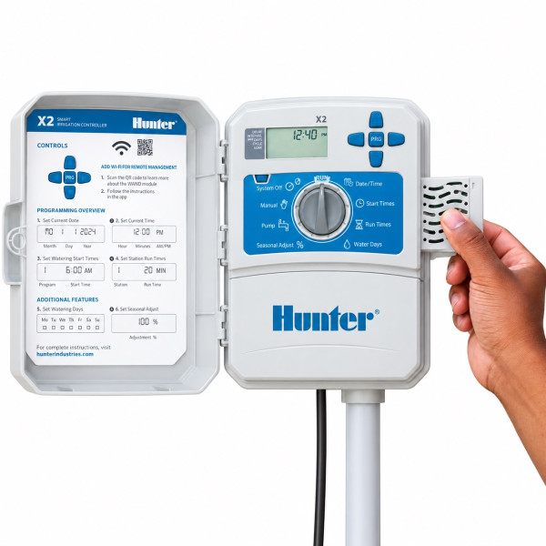 Контролер поливу на 14 зон Hunter з Wi-Fi (X2-1401-E)
