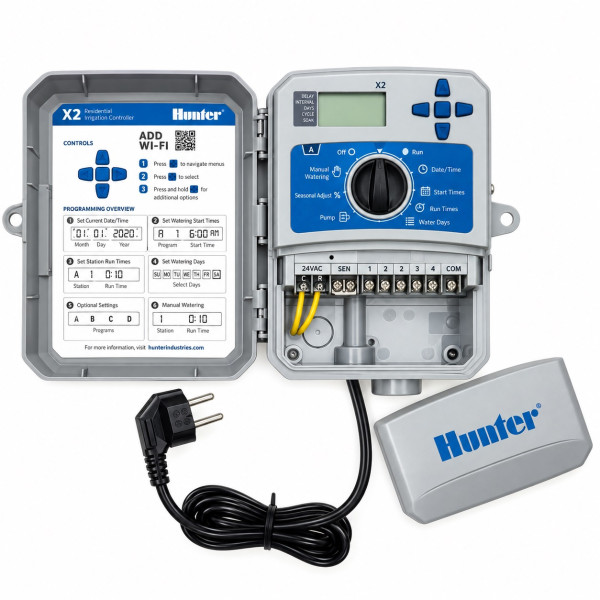 Контролер поливу на 14 зон Hunter з Wi-Fi (X2-1401-E)