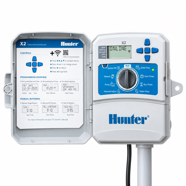 Контролер поливу на 14 зон Hunter з Wi-Fi (X2-1401-E)