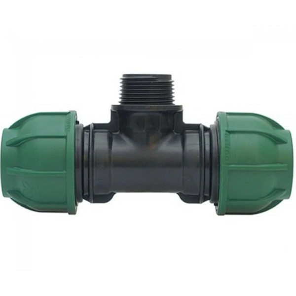 Тройник компрессионный 50 х 1 1/4" х 50 наружный Irritec