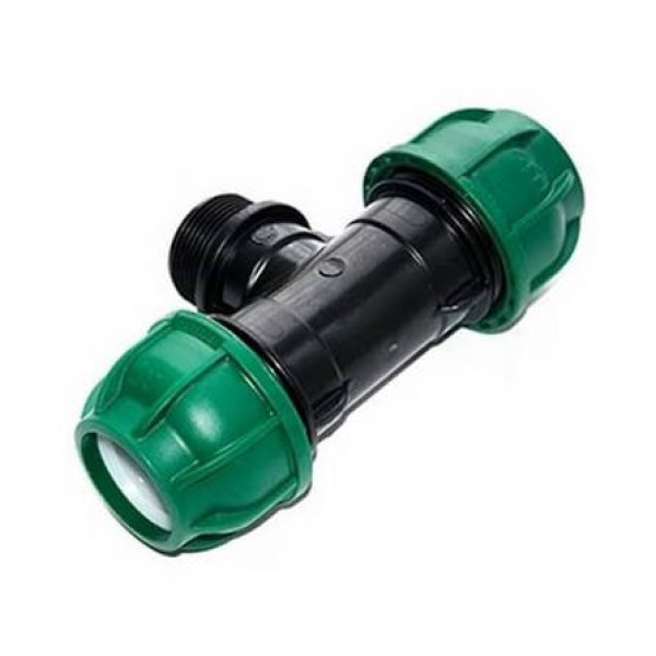Тройник компрессионный 50 х 1 1/4" х 50 наружный Irritec